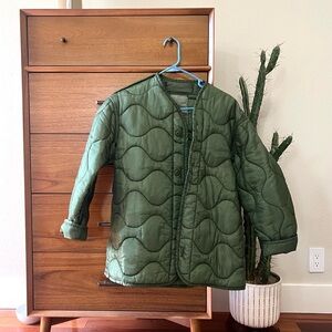 Quilted Military Liner Jacket